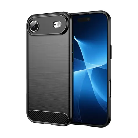 Hurtel Carbon Case černá / Kryt / Apple iPhone 17 Air