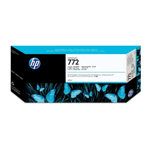 HP 772 CN633A fotografická černá / Inkoustová kazeta / pro DesignJet Z5200 / 300 ml