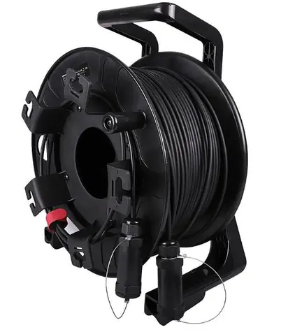 Lindy Fibre Optic Hybrid HDMI 8K60 pancéřovaný 100 m / HDMI kabel / HDMI 2.1 / optický hybrid / pozlacené konektory