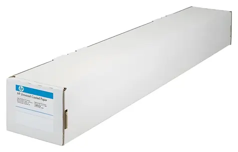 HP Universal Heavyweight Coated Paper Q1414B / Role papíru / 1067 mm × 30,5 m / 131 g/m2 / potahovaný / bílá