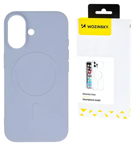 Wozinsky Silikonový kryt pro Samsung Galaxy S25 fialová / Kryt / MagSafe / Silikon