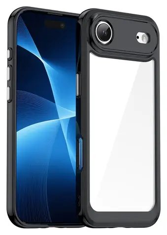 Hurtel Outer Space iPhone 17 Air černá, transparentní / Kryt / Apple iPhone 17 Air