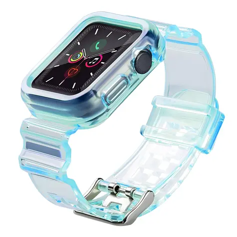 Hurtel Silikonový řemínek modrá / Řemínek / Apple Watch 42/44/45/49 mm