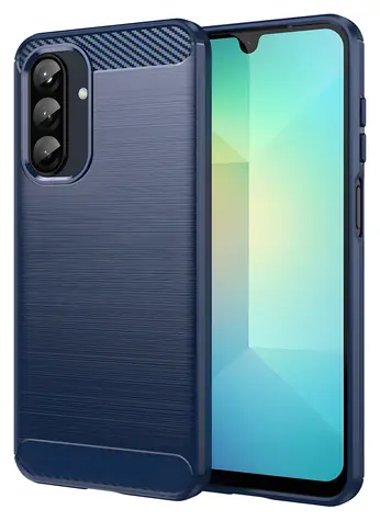 Hurtel Carbon Case modrá / Kryt / Samsung Galaxy A26 / Karbonové vlákno