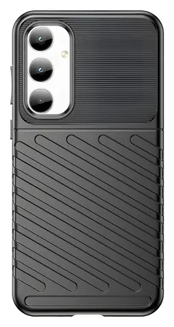 Hurtel Thunder Case černá / Ochranný kryt / Samsung Galaxy A35 / Pancéřovaný design