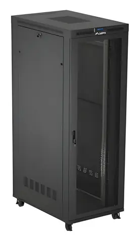 Lanberg FF01-8247-23BL černá / Stojanový rozvaděč / 19