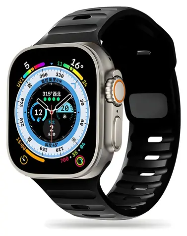 Tech-Protect IconBand Line černá / Řemínek / pro Apple Watch 4/5/6/7/8/9/SE/Ultra 1/2 (42/44/45/49 mm)