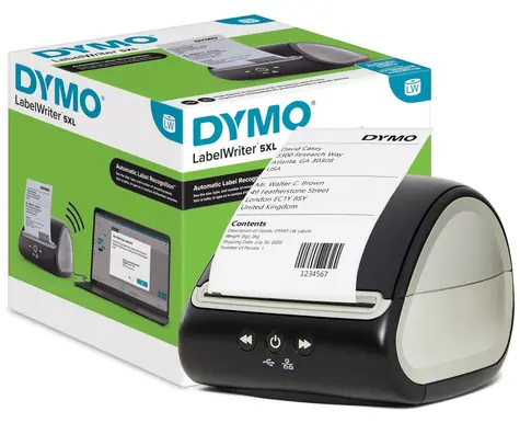 Dymo LabelWriter 5XL / Tiskárna samolepicích štítků / USB / Ethernet / až 53 štítků/min