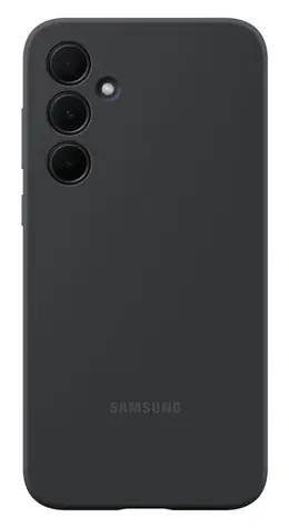 Samsung Silikonový zadní kryt pro Galaxy A35 černá / Pouzdro / Silikon