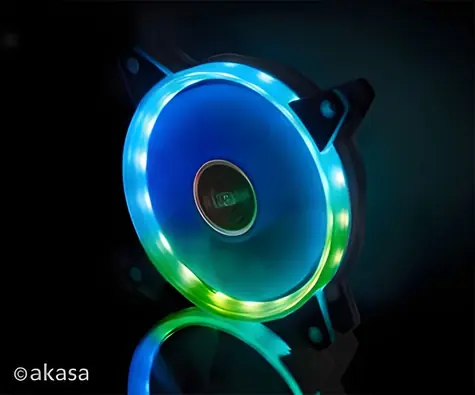 Akasa AK-FN099 Vegas AR7 / 120mm ARGB ventilátor / řízení z základní desky