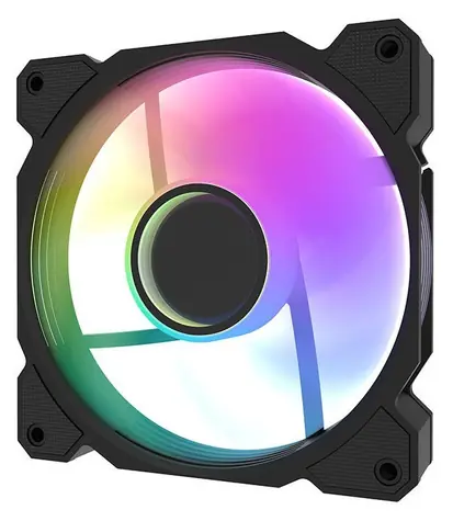 darkFlash DR08 černá / Ventilátor / 120 mm / 800-1600 RPM / 30 dBA / A-RGB