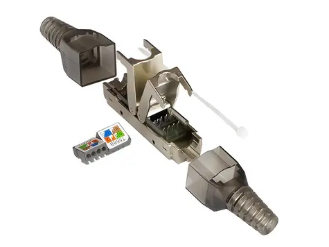 Good Connections RJ45 Cat.6A / Konektor / na kabel / rovný / S/UTP / bez nářadí