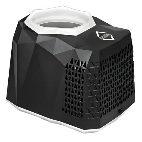Iceberg Thermal IceFLOE Aurora černá / Termoelektrický chladič plechovek / 0,355 l / USB/AC / 27 W / LED podsvícení