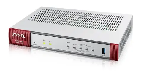ZyXEL USG FLEX 50 HP / Firewall / 5x 1 Gbps / 1x PoE+ / 1x USB / 1 rok Entry Defense Pack