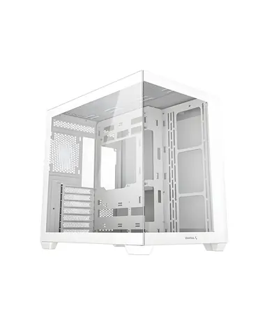 DEEPCOOL CG530 bílá / Počítačová skříň / Midi Tower / ATX / Temperované sklo / bez zdroje