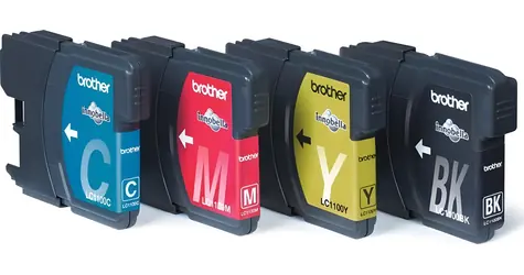 Brother LC-1100 VALBP / Multipack inkoustových náplní / Černá + azurová, purpurová, žlutá / 4 ks