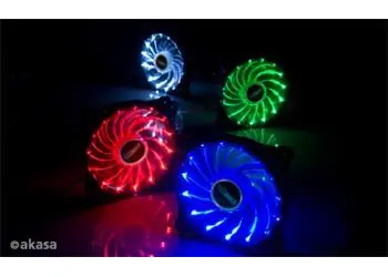 Akasa Vegas AK-FN091-BL modrá / Ventilátor / 120 mm / LED