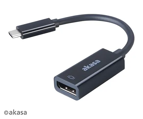Akasa AK-CBCA05-15BK černá / Redukce / USB-C na DisplayPort