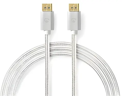Profigold Fabritallic DisplayPort kabel / Kabel DisplayPort - DisplayPort / 8K 60 Hz / 2 m