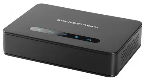 Grandstream HT813 / VoIP analogová brána / 1x FXS / 1x FXO / 2x SIP účet / 2x LAN 100Mb