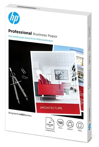 HP Professional Glossy Laser Paper / Fotopapír / lesklý / A4 / 200 g/m2 / 150 listů