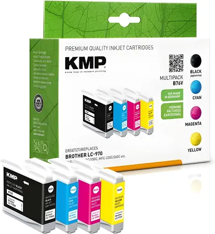 KMP LC-970VALBP kompatibilní / Cartridge / MultiPack 4 ks / pro Brother DCP-135C, DCP-150C