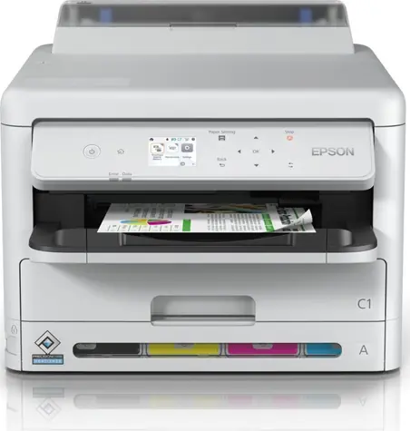 Epson WorkForce Pro WF-C5390DW / Inkoustová tiskárna / A4 / 34 str/min / Duplex / Wi-Fi / LAN
