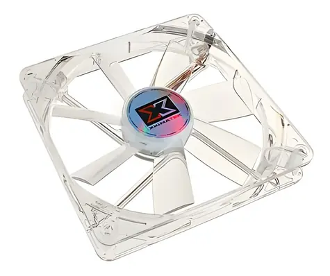 XigMatek Crystal 140mm / Ventilátor / Purple LED
