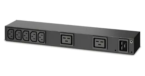 APC Rack PDU Basic 0U/1U / Rozvodná jednotka PDU / 100-240V / 20A / 7x C13 / 2x C19