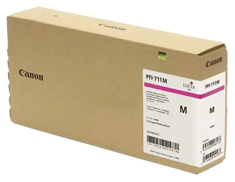 Canon PFI-711M purpurová / Cartridge / 700 ml / TX-2200, TX-3200, TX-4200