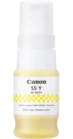 Canon GI-55Y originální inkoust žlutá / pro MAXIFY GX1050 & MAXIFY GX2050