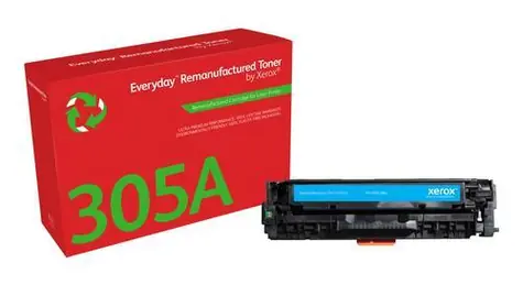 Xerox Everyday azurová / Toner / alternativa HP CE411A (305A) / pro LaserJet M351/M375/M451/M475 / 2600 stran