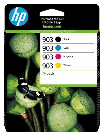 HP 903 multipack / Inkoustová kazeta / černá + CMY / 4 ks / pro OfficeJet 6950, Pro 6970
