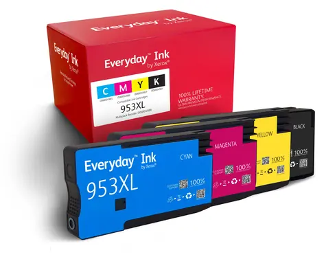 Xerox Everyday HP 953XL CMYK MultiPack / Cartridge / 4 ks / pro OfficeJet Pro 7720, 8210, 8710, 8720 / cca 1600 stran