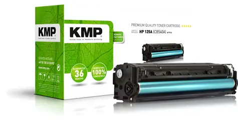 KMP kompatibilní toner HP CB540A černá / Toner / renovovaný / 2 200 stran / pro HP CM1312, CP1215