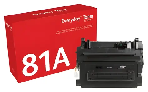 Xerox Everyday CF281A černá / Toner / náhrada HP 81A / pro LaserJet M604/605/606/630 / výtěžnost 10 500 stran