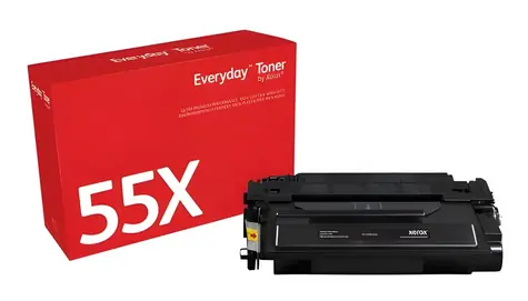 Xerox alternativní toner pro HP CE255X (55X) / LaserJet P3015 / 12 500 stran / černá