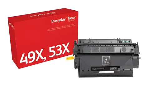 Xerox Everyday 49X & 53X černá / Toner / alternativa HP Q5949X, Q7553X / pro HP LaserJet 1320, P2015 / 6000 stran