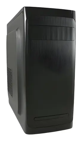LC-Power 7034B černá / Skříň / Midi Tower / ATX, mATX / 2x USB 2.0