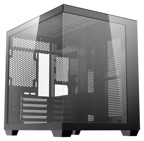 DarkFlash B275 černá / Počítačová skříň / Mini tower / M-ATX / ITX / tvrzené sklo