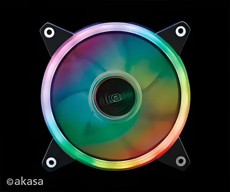 Akasa AK-FN098 Vegas R7 / 120mm RGB ventilátor / řízení z základní desky