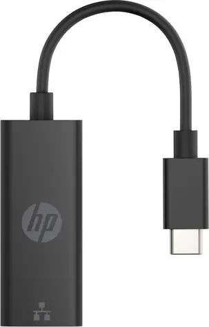 HP USB-C na RJ-45 G2 černá / Redukce / RJ-45 / USB-C / 0,1 m
