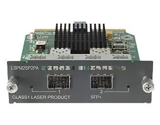 HPE 2-Port 10-GbE SFP+ modul A5500/E4800/E45 / Transceiver / SFP+ / 10 Gbps