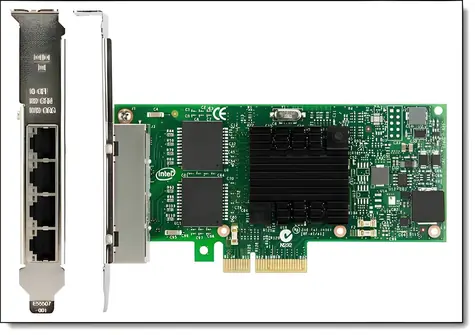 Lenovo ThinkSystem I350-T4 / Síťová karta / PCIe / 4x RJ-45 / 1Gb Ethernet