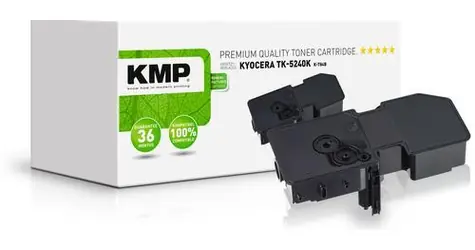 KMP K-T84B černá / Toner / renovovaný / náhrada za Kyocera TK-5240K / 4000 stran