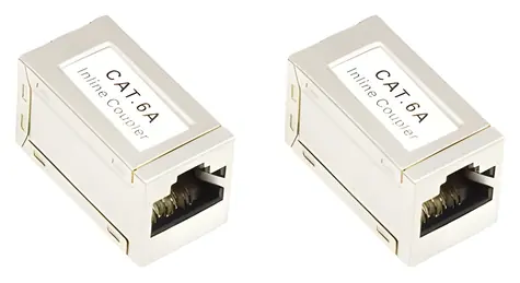 Good Connections Spojka RJ45 Cat.6A / Spojka / kovová / stíněná / kompatibilní Cat5e/Cat6