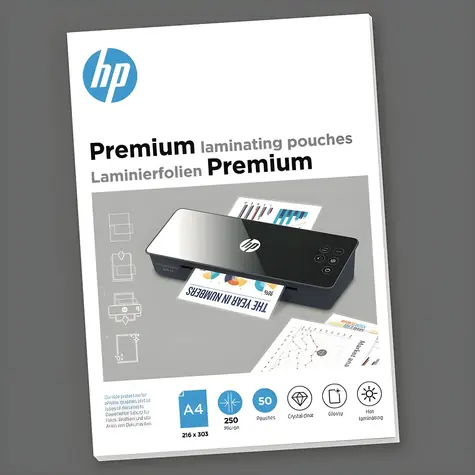 HP Premium / Laminovací fólie / A4 / 250 mic / lesklé / 50 ks