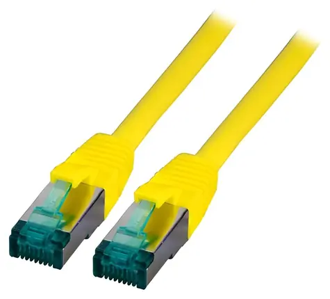 EFB žlutá / Patch kabel / Cat6A S/FTP / 15 m / RJ-45 / 10GBase-T