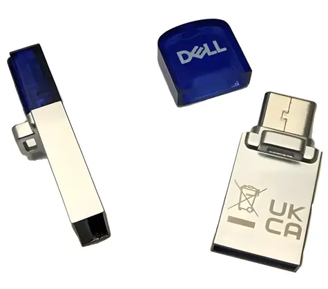 DELL 64GB USB A/C Combo Flash Disk / Flash disk / USB 3.2 / USB-C