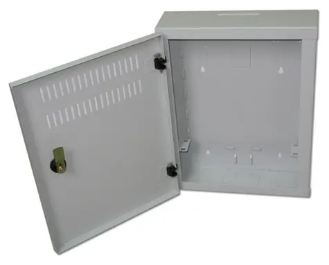 XtendLan Rozvaděč 300×110×380 mm šedá / Nástěnný rozvaděč / 10